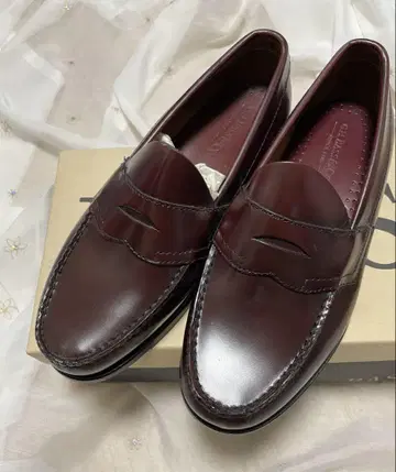BASS G.H.BASS & Co 로퍼 버건디 8
