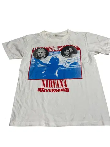 NIRVANA 닐바나 T셔츠 구제 의류 never mind