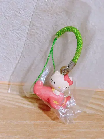 산리오 레트로 헬로키티 비행기 족쇄