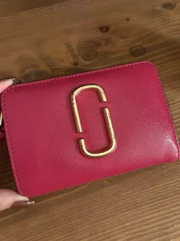 MARC JACOBS 지갑 핑크 x 빨간색