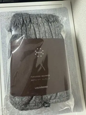 [ 미사용 새상품 ] 루브르도 복원 롱 레그 워머 그레이