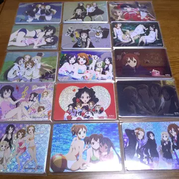 케이온 트레이딩 kyoani 컬렉션 키라카드 묶음 판매