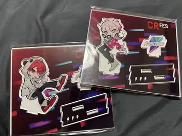 CrazyRaccoon CR 페스티벌 2023 아크릴 스탠드 2개 세트