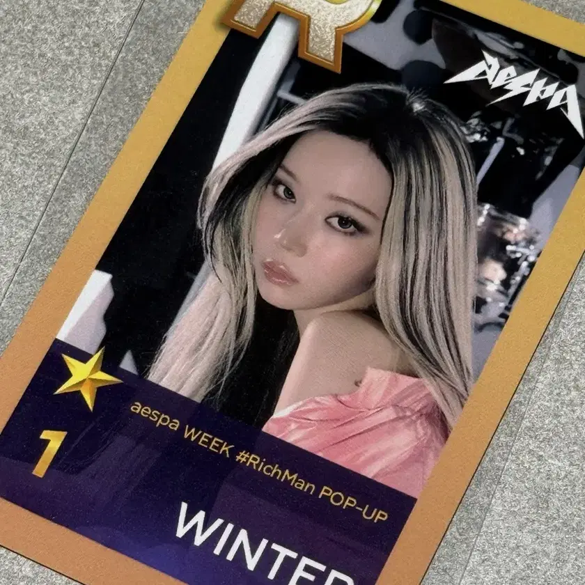 AESPA | 에스파 Aespa Rich Man pop up Winter Superstar SM