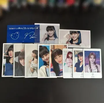 Niziu 니나 트레이딩 카드 등 굿즈 세트