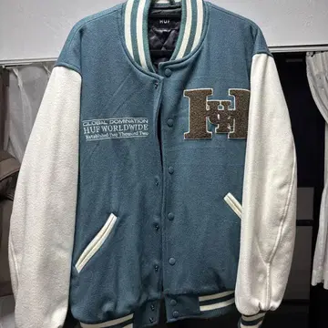 HUF 바시티 자켓