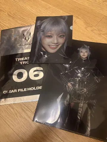 XG TREASURE 06 알파 클리어 파일 세트