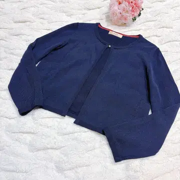 마리엘 에프데 가디건 비쥬 숏 가디건 볼레로 네이비 9