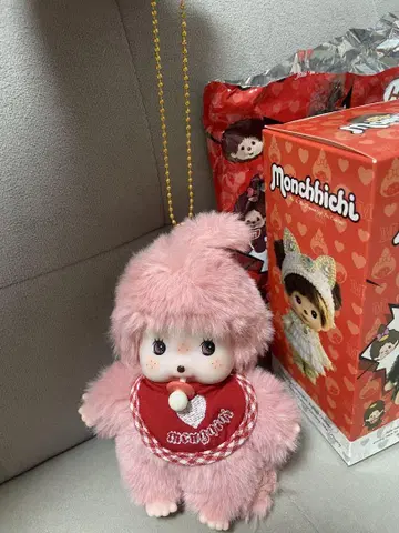 몽치치 키링 포함 봉제 인형