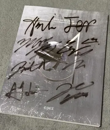 [ 친필 사인 ] EPEX 6th EP Album