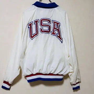 80s 올림픽 나일론 자켓 파나소닉 자수 USA제 속기모