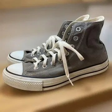 CONVERSE 컨버스 하이컷 스니커즈 26cm 그레이