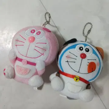 도라에몽 사쿠라 마스코트 삼색 고양이 세트 봉제 인형