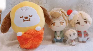JIMIN CHIMMY Tiny TAN BT21 봉제 인형 묶음 판매