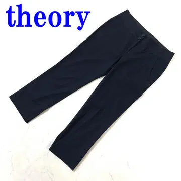 theory 띠어리 슬랙스 팬츠 네이비 레이온 0 C4217
