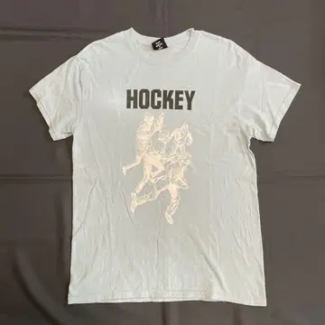 [ 레어 ] HOCKEY 반팔T셔츠 M 사이즈 라이트 블루