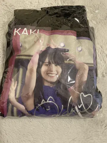 카키 하루카 사인 후드티 노기페스