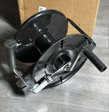 새상품 미사용품 수동식 와이어 낚시릴 롤폭 12cm
