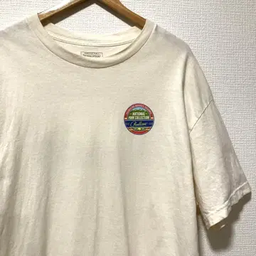 PENDLETON 레어 국립공원 T셔츠 크림 L 양면 프린트 엠블럼