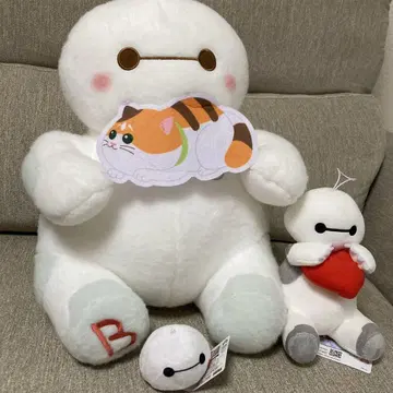베이맥스&모찌 밀키 보아 초 BIG 봉제 인형 체리슈 봉제 인형