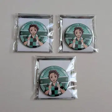 귀멸의 칼날 극락탕 캔뱃지 카마도 탄지로
