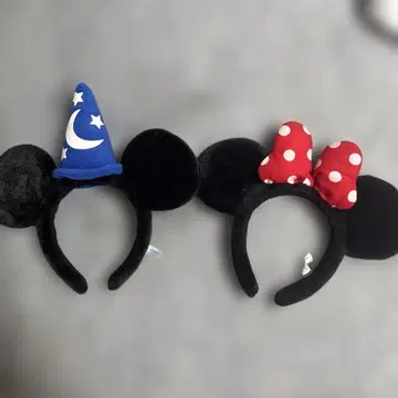 미키 미니 머리띠 세트