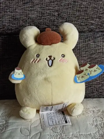 초레어템! 구하기 어려움! 산리오 폼폼푸딩 맛있는 간식 봉제 인형