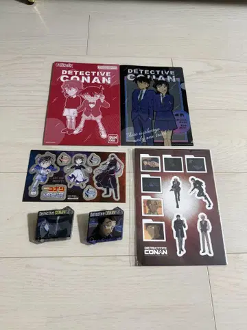 명탐정 코난 캐릭터 굿즈 세트