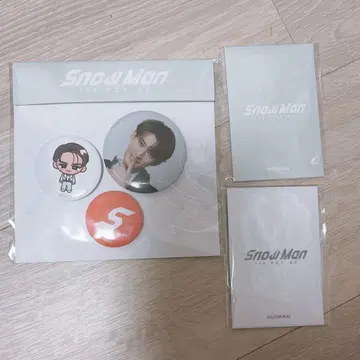 SnowMan popup 서울 포토 카드 팩 캔뱃지 무카이 코지