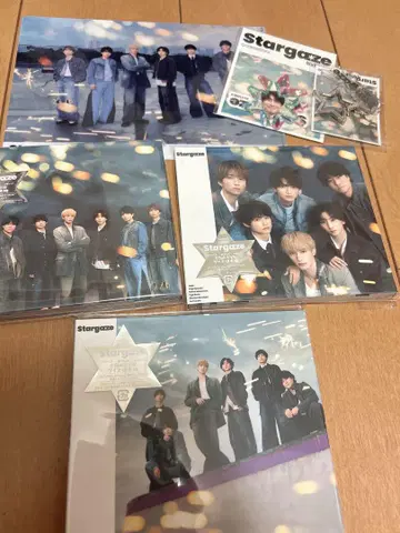SixTONES Stargaze 3가지 형태 특전 포함