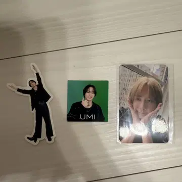 UMI 스탠드 피규어 포토 카드 세트