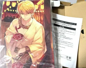 [내부 가방 미개봉] Fate/grand order 길가메쉬 캔버스 아트