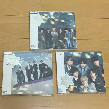 sixtones stargaze 3 형태 세트 시리얼 2매 포함!