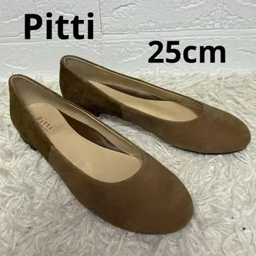 [ 빅 사이즈 ] 피티 플랫 펌프스 미끄럼 방지 부착 25cm