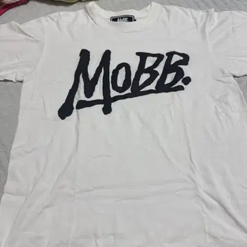 MOBB 로고 T셔츠 화이트