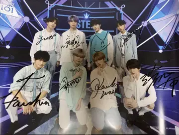 PRODUCE101JAPAN season2 STEP 친필 사인 포스터