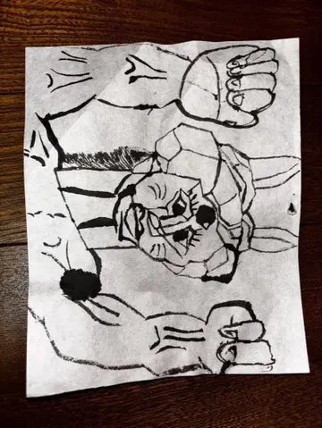 현 상황의 일본을 표현한 현대 아트