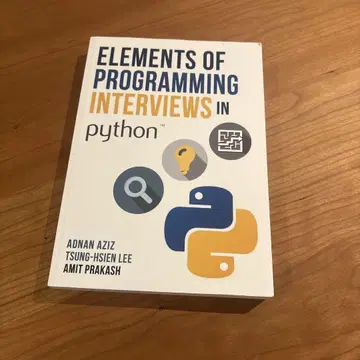 Elements of Programming Interviews in Py