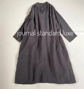 journal standard luxe 린넨 100% 키넥 원피스