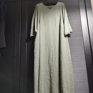 새상품 레어 리넨 원피스