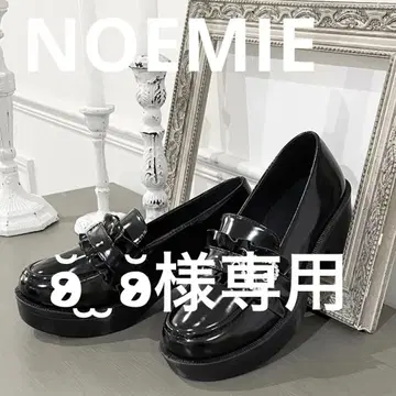 새상품급 NOEMIE 하트 버클 마니쉬 슈즈 지뢰계 양산계 S 사이즈