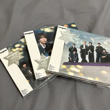 SixTONES Stargaze CD 3 형태 세트
