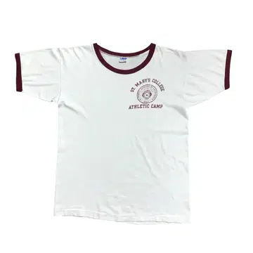 70s Champion 링거 티셔츠 바택 ST. MARY'S