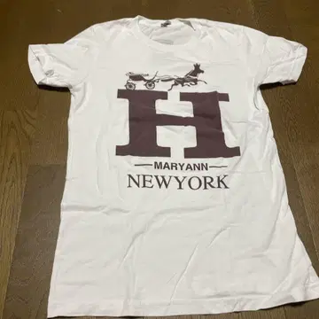 MARYANN NEWYORK 화이트 T셔츠