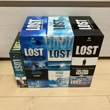 LOST dvd 박스 시즌 3~시즌 6