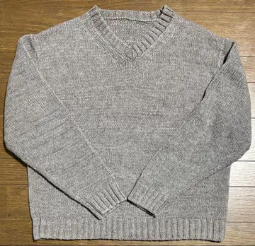 V NECK COTTON KNIT TENDERLOIN 텐더 로인