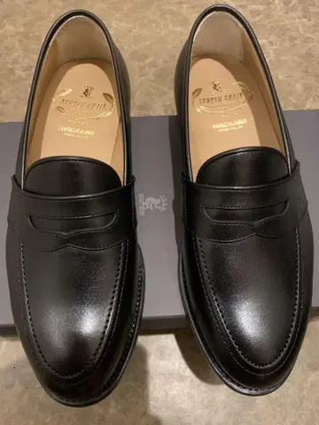 [ 미사용 새상품 ] 스코치 그레인 코인 로퍼 23.5cm