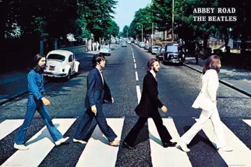 비틀즈 ABBEY ROAD 포스터