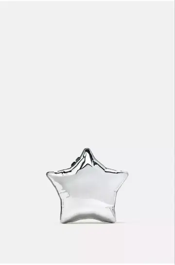 별 모양 메탈릭 숄더백