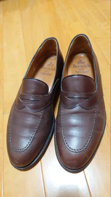 [ 새상품급 ] Berwick 가죽 로퍼 4407 UK8.5 28cm